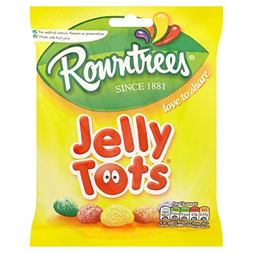 7613033591334 - BRITISH MAYNARD'S JELLY TOTS - CASE OF 12 X 160G BAGS