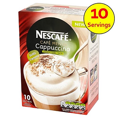 7613033654671 - NESCAFE INSTANT CAPPUCCINO (UNSWEETENED) IN INDIVIDUAL POCKETS 3 PACKS
