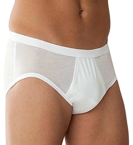 7613183000830 - ZIMMERLI ROYAL CLASSIC OPEN FLY BRIEF L/WHITE