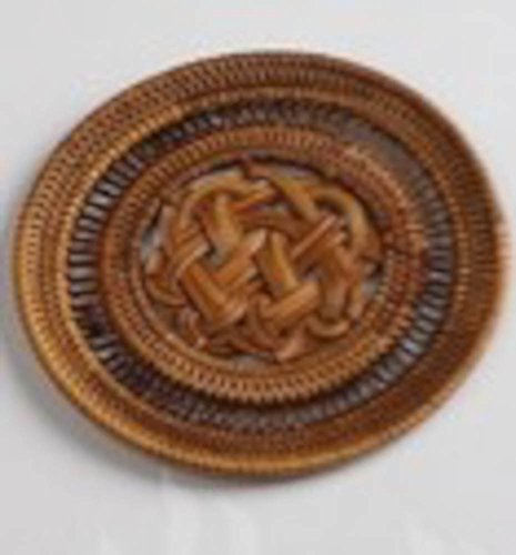 7615679314322 - COASTERS HANDMADE PIERCED RATTAN HOME DECORATION PORTA COPOS ROUND EUROPE CUP MAT PADS