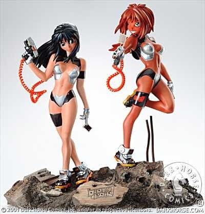 0761568103175 - DIRTY PAIR 10 PAINTED POLYRESIN STATUE