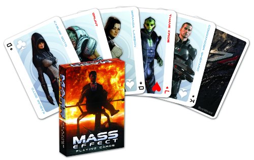 0761568191387 - DARK HORSE DELUXE MASS EFFECT PLAYING CARDS