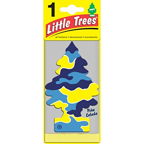 0076171229670 - LITTLE TREES HANGING TYPE FRAGRANCE AIR FRESHENERS PINACOLADA 2 PIECES U2S-22967