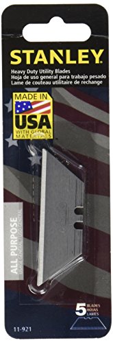 0076174007572 - STANLEY 11-921 5-PACK 1992 HEAVY DUTY UTILITY BLADES