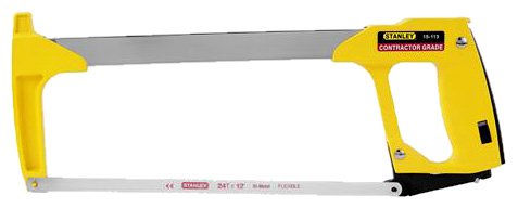 0076174151138 - STANLEY 15-113 12-INCH HIGH TENSION HACKSAW