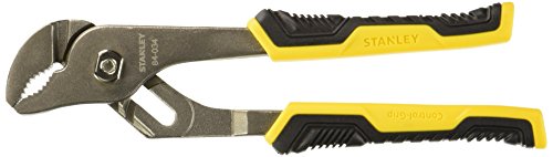 0076174840346 - STANLEY 84-034 8-INCH BI-MATERIAL GROOVE JOINT PLIERS