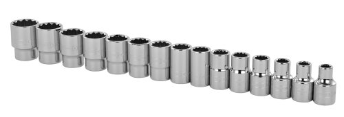 0076174893397 - STANLEY 89-339 1/2-INCH DRIVE 12-POINT PROFESSIONAL GRADE METRIC SOCKET SET, 15-PIECE