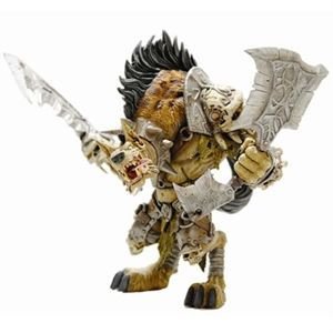 0761941278520 - WORLD OF WARCRAFT SERIES 1: GNOLL WARLORD: GANGRIS RIVERPAW ACTION FIGURE