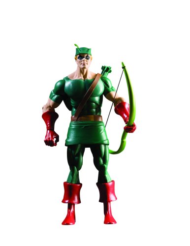 0761941280752 - DC COMICS HISTORY OF THE DC UNIVERSE: SERIES 1 GREEN ARROW ACTION FIGURE