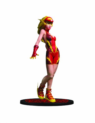 0761941297897 - DC DIRECT AME-COMI HEROINE SERIES: JESSE QUICK AS THE FLASH PVC FIGURE