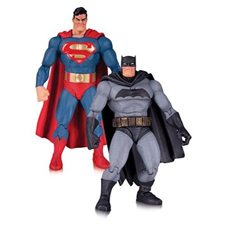 0761941334530 - DC COLLECTIBLES THE DARK KNIGHT RETURNS: 30TH ANNIVERSARY SUPERMAN & BATMAN ACTION FIGURE (2 PACK)