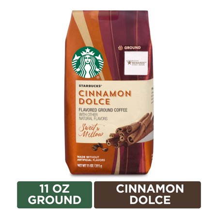 0762111014399 - STARBUCKS COFFEE GROUND CINNAMON DOLCE COFFEE, 11 OZ