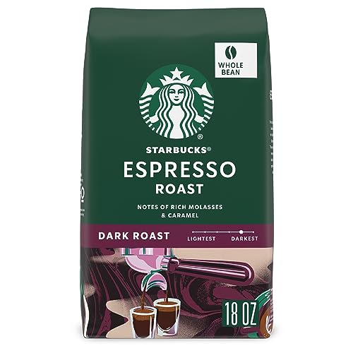 0762111287823 - STARBUCKS DARK ROAST WHOLE BEAN COFFEE — ESPRESSO ROAST — 100% ARABICA — 1 BAG (18 OZ.)
