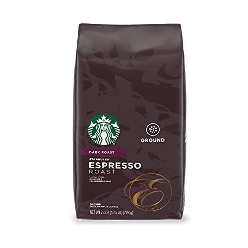 0762111462879 - STARBUCKS DARK ROAST GROUND COFFEE — ESPRESSO ROAST — 100% ARABICA — 1 BAG (28 OZ.)