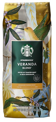 0762111491954 - STARBUCKS VERANDA BLEND WHOLE BEAN COFFEE