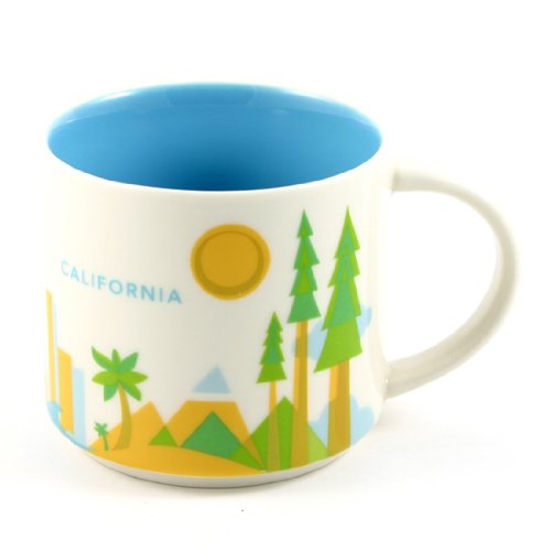 0762111942005 - STARBUCKS 2013 YOU ARE HERE COLLECTION CALIFORNIA, 14 OZ