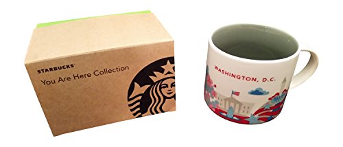 0762111947451 - STARBUCKS WASHINGTON D.C. YOU ARE HERE COLLECTION CERAMIC COFFEE MUG (14 OUNCE WITH GIFT BOX)
