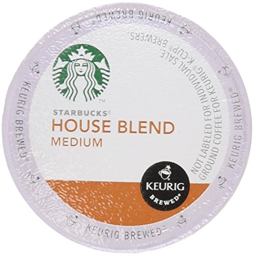 0762111952776 - STARBUCKS HOUSE BLEND, K-CUP FOR KEURIG BREWERS, 54 COUNT