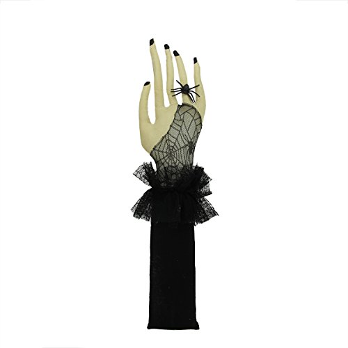 0762152170993 - 18 GATHERED TRADITIONS WIDOW WITCH FLEXIBLE RIGHT HAND HALLOWEEN DECORATION
