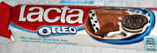 7622210155535 - LACTA BAR CREAM'N'OREO - GREEK CHOCOLATE