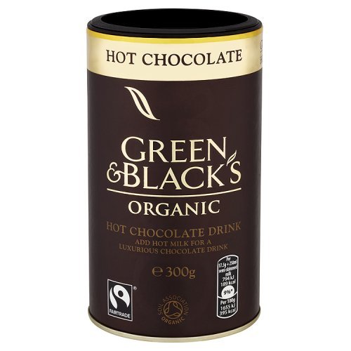 7622210313218 - GREEN & BLACK'S ORGANIC HOT CHOCOLATE 300G