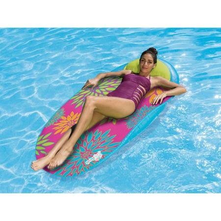 0762223748038 - SWIMWAYS 13230 SPRING FLOAT SUNDRY, INFLATABLE POOL LOUNGER, 15 YEARS AND UP, PORTABLE WITH CARRY BAG