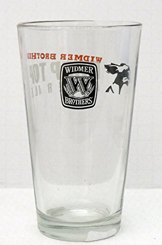 0762758092392 - 2010 WIDMER BROTHERS BREWERY PORTLAND OREGON DROP TOP AMBER ALE BEER PINT GLASS