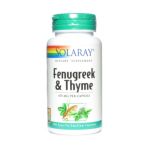 0076280012729 - FENUGREEK AND THYME, 100 EASY-TO-SWALLOW CAPSULE,1 COUNT