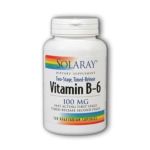0076280127430 - VITAMIN B-6 TWO-STAGE TIMED RELEASE 120 100 MG 120 VEGETARIAN CAPSULE