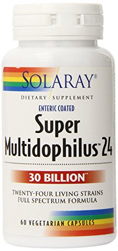 0076280905786 - SOLARAY - SUPER MULTIDOPHILUS-24 30 BILLION - 60 VEGETARIAN CAPSULES