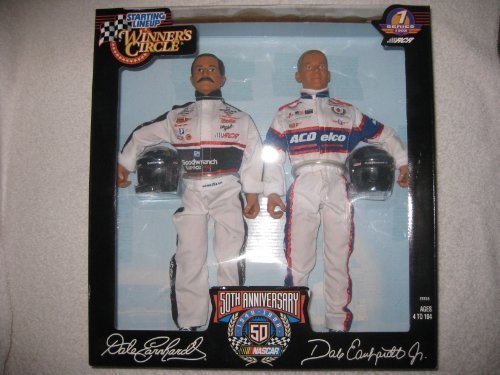 0076281281551 - 1998 SERIES 1 WINNERS CIRCLE 50TH ANNIVERSARY STARTING LINEUP DALE EARNHARDT AND DALE EARNHARDT JR