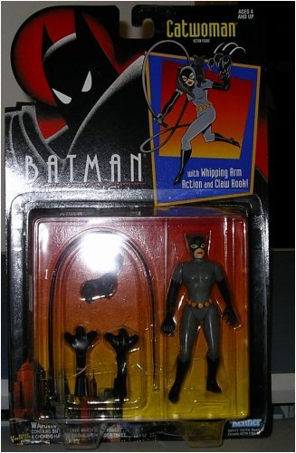 0076281636528 - BATMAN: THE ANIMATED SERIES CATWOMAN 5 ACTION FIGURE (1993 KENNER)