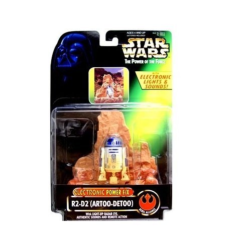 0076281696461 - STAR WARS: POWER OF THE FORCE ELECTRONIC POWER F/X R2-D2 ACTION FIGURE