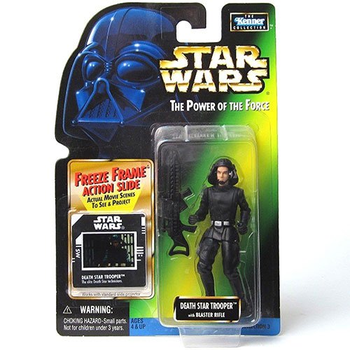 0076281698380 - STAR WARS THE POWER OF THE FORCE - DEATH STAR TROOPER WITH BLASTER RIFLE - FR...