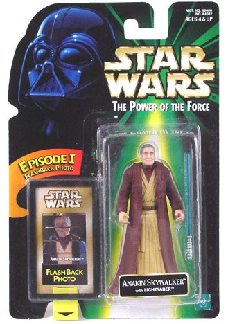 0076281840475 - STAR WARS POWER OF THE FORCE EPISODE I ANAKIN SKYWALKER FLASHBACK PHOTO WITH ...