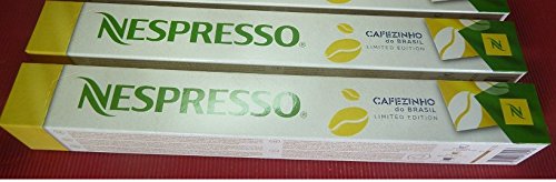 7630030384523 - NESPRESSO 20 SLEEVES NEW LIMITED EDITION 2016, COFFEE CAFEZINHO DO BRASIL INTENSITY 9, FRESH.