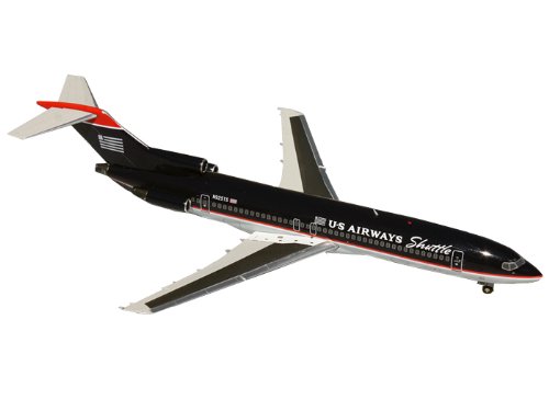 0763116202880 - GEMINI JETS US AIRWAYS SHUTTLE 727-200 DIECAST AIRCRAFT, 1:200 SCALE