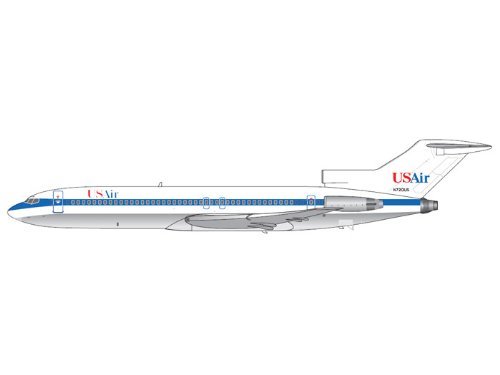0763116204068 - GEMINI JETS US AIR 727-200 DIE CAST AIRCRAFT, 1:200 SCALE