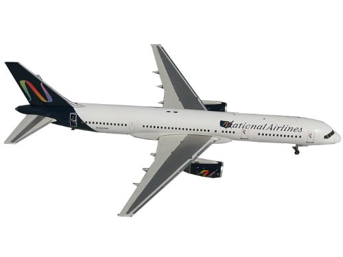 0763116780944 - GEMINI JETS NATIONAL B757-200 DIECAST AIRCRAFT, 1:200 SCALE