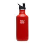 0763332020657 - STAINLESS STEEL BOTTLE WITH SPORT CAP INDICATOR RED
