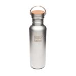 0763332022606 - STAINLESS STEEL WATER BOTTLE REFLECT WITH STAINLESS BAMBOO CAP