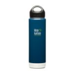 0763332023108 - WIDE VACUUM INSULATED BOTTLE WITH STAINLESS STEEL LOOP CAP MONTEREY BLUE