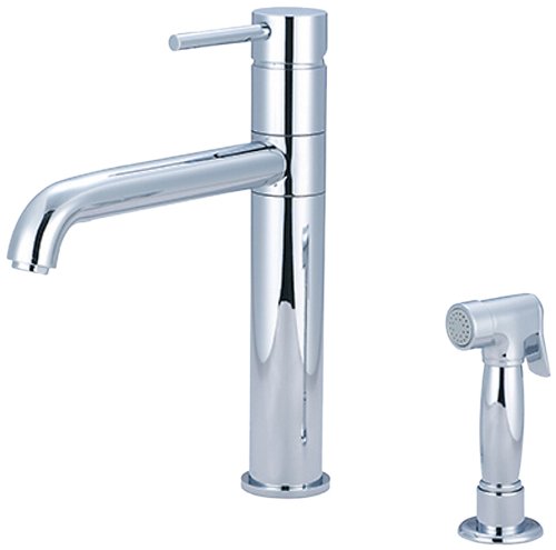 0763439607041 - PIONEER FAUCETS MOTEGI COLLECTION 2MT161H SINGLE HANDLE KITCHEN FAUCET, PVD POLISHED CHROME