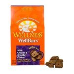 0076344890010 - WELLBARS WITH CHICKEN & CHEDDAR CHEESE DOG TREATS