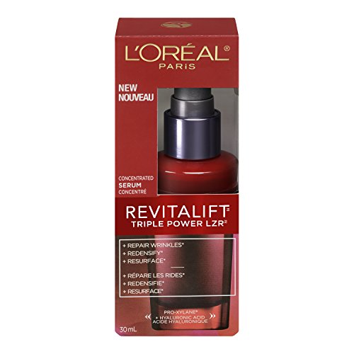 0763529133757 - L'OREAL PARIS REVITALIFT TRIPLE POWER CONCENTRATED SERUM TREATMENT FOR ALL SKIN TYPES, 1 FLUID OUNCE