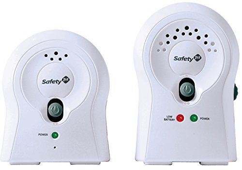 0763529283711 - SAFETY 1ST CRYSTAL CLEAR AUDIO MONITOR, WHITE