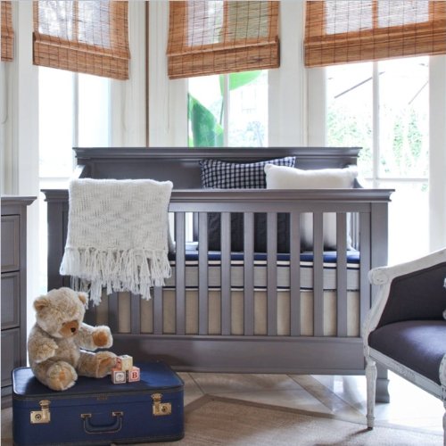 0763529284275 - MILLION DOLLAR BABY CLASSIC FOOTHILL 4-IN-1 CONVERTIBLE CRIB WITH TODDLER RAIL,