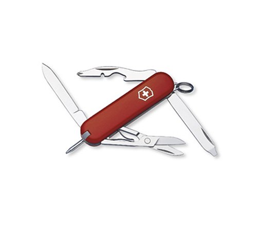 0763615762298 - VICTORINOX SWISS ARMY MANAGER POCKET KNIFE (RED)