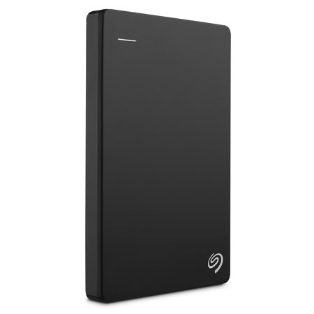 0763649052877 - SEAGATE TECHNOLOGY TY0144B SEAGATE BACKUP PLUS SLIM 2TB PORTABLE EXTERNAL HARD DRIVE WITH MOBILE DEVICE BACKUP USB 3.0 (BLACK) STDR2000100