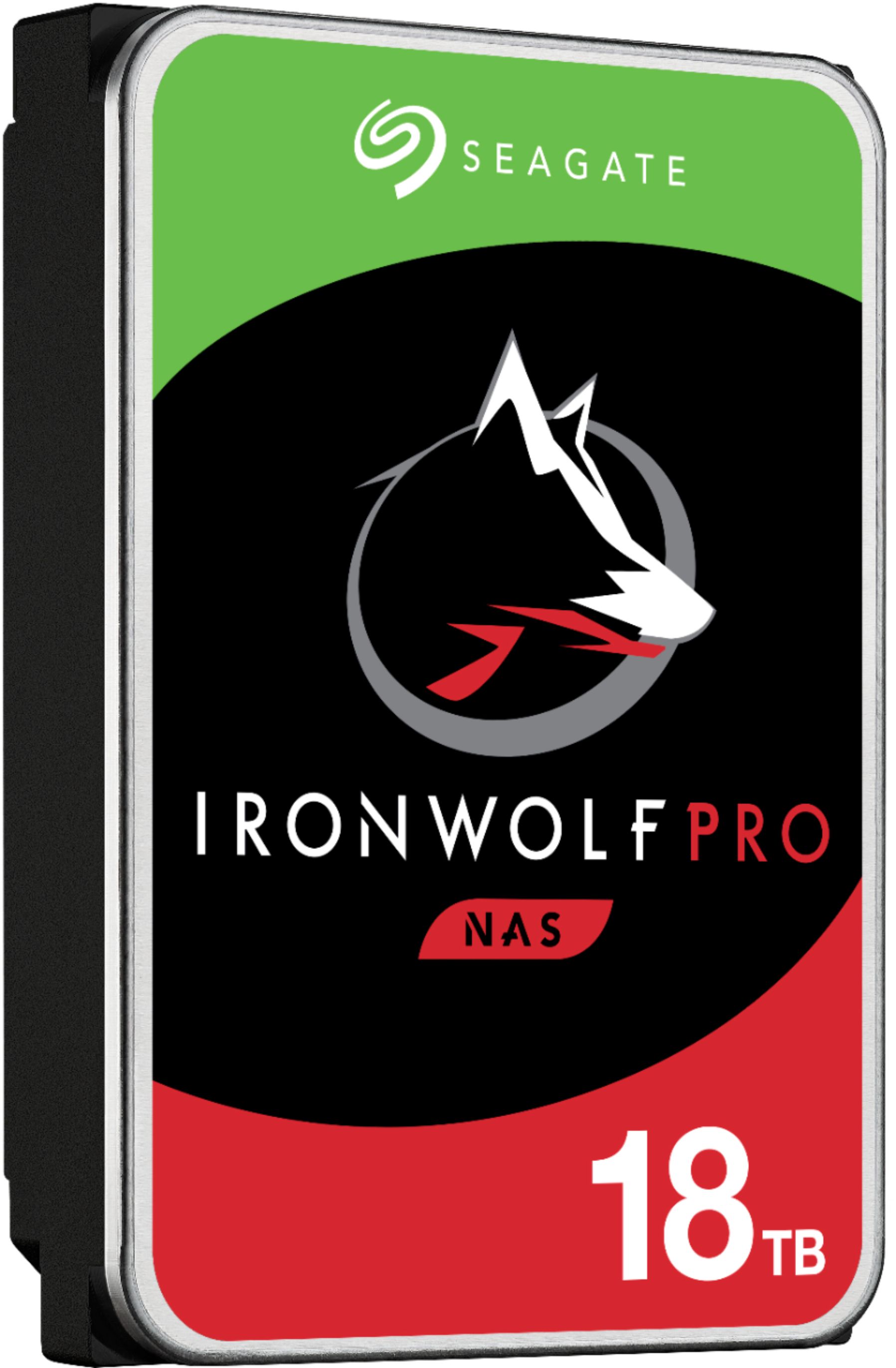 0763649150382 - SEAGATE - IRONWOLF PRO 18TB INTERNAL SATA NAS HARD DRIVE WITH RESCUE DATA RECOVERY SERVICES